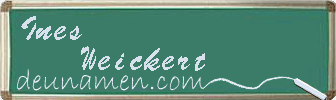 Ines Weickert Visitenkarte